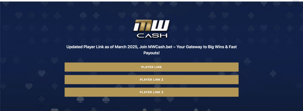 MWCASH Login